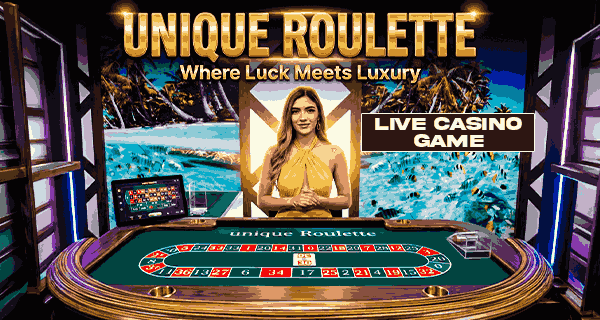 Unique Roulette live casino game on Level777